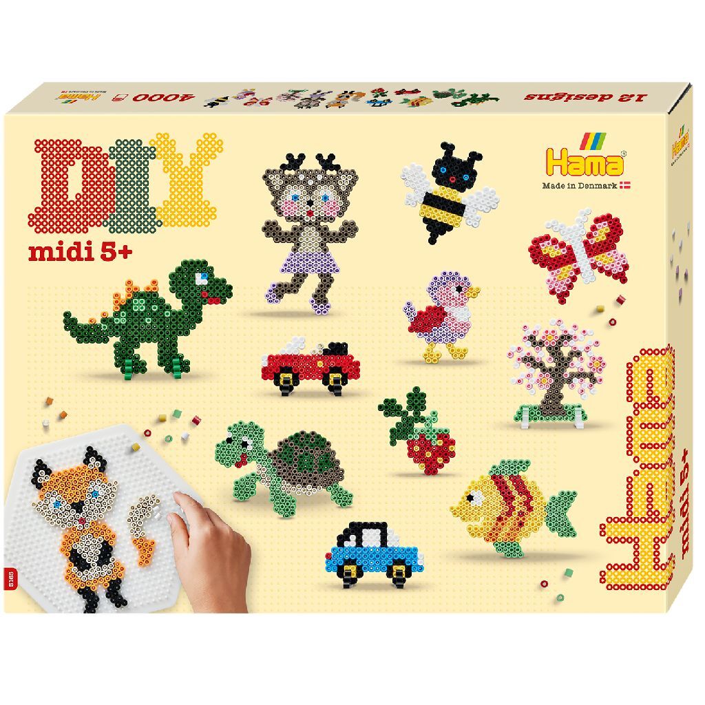 Hama Strijkkralen Midi Fun Pack 4000 Stuks