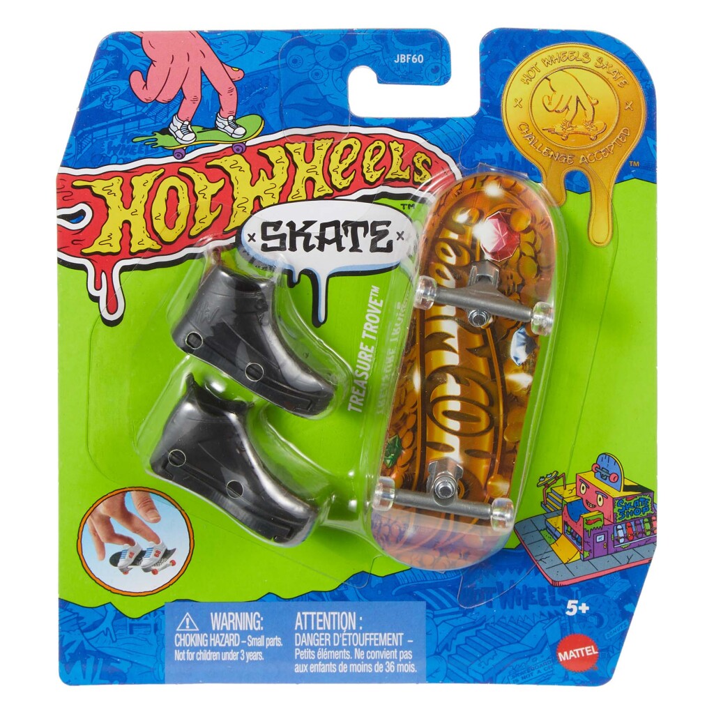 Hot Wheels Skate Fingerboard Gouden Promo