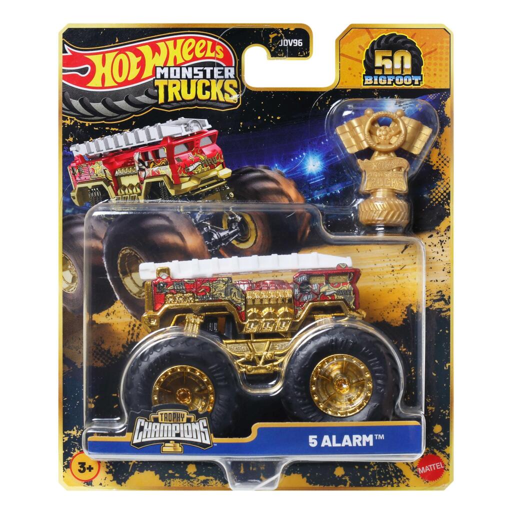 Hot Wheels Monster Truck Bigfoot Trophy Champions Assorti