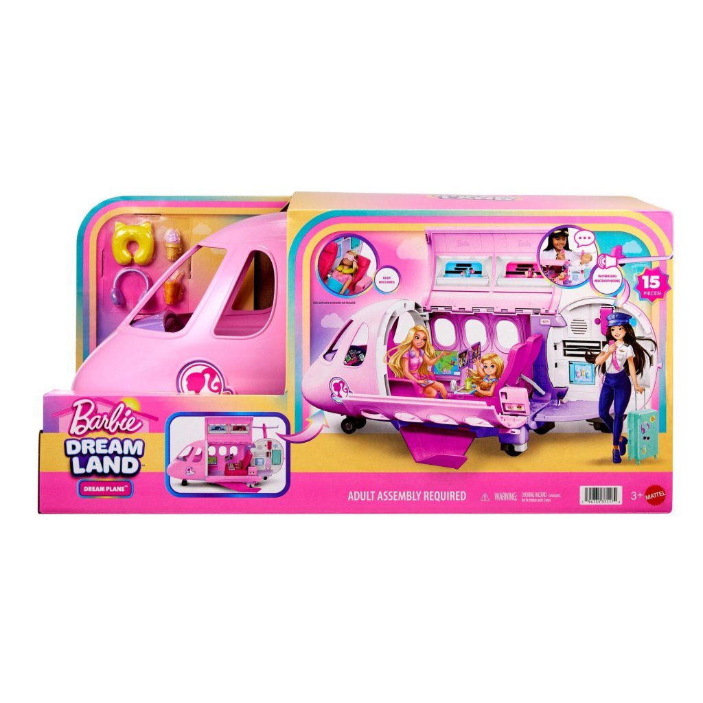 Barbie Droomvliegtuig + Geluid