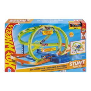 Hot Wheels Stunt Tracks Hypersphere Crash