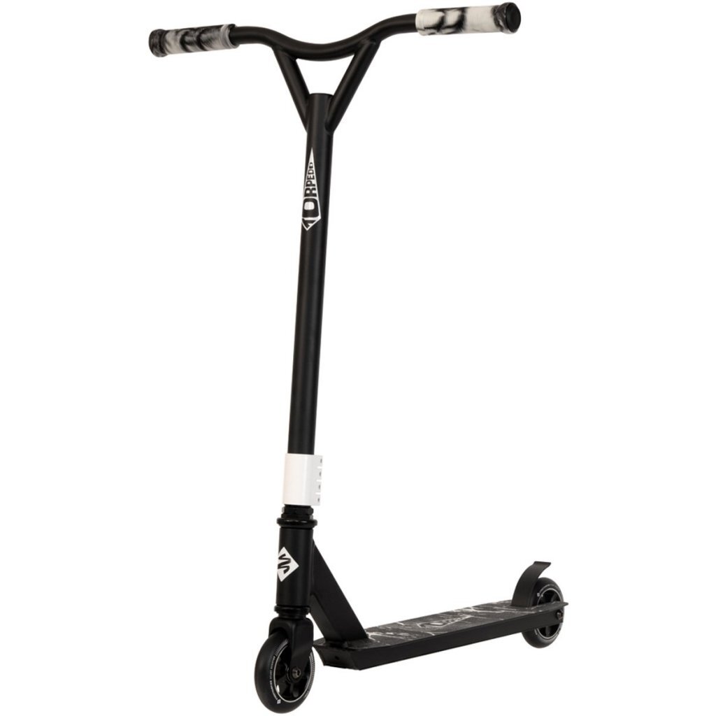 Street Surfing Stunt Scooter Torpedo Zwart/Wit