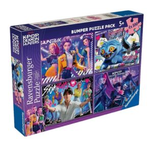Ravensburger 4in1 Puzzel K-Pop 4x100 Stukjes