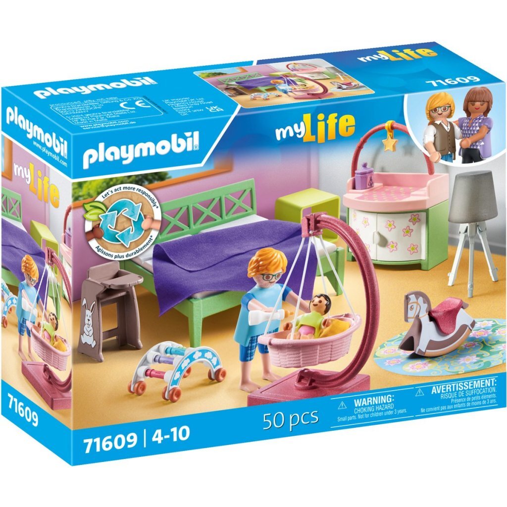 Playmobil 71609 My Life Slaapkamer met Baby Speelhoek
