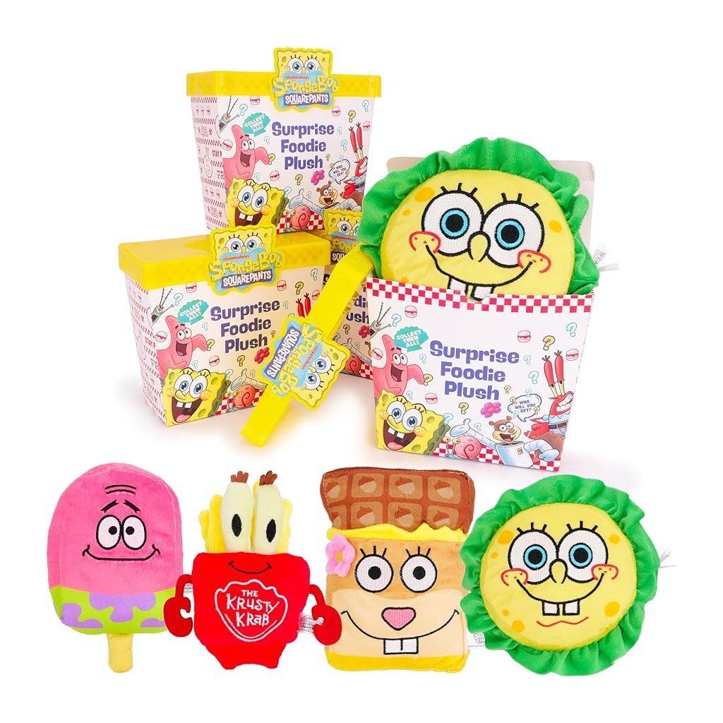Spongebob Surprise Foodie Knuffel Assorti