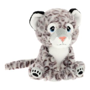 Keeleco Knuffel Sneeuwluipaard 14 cm