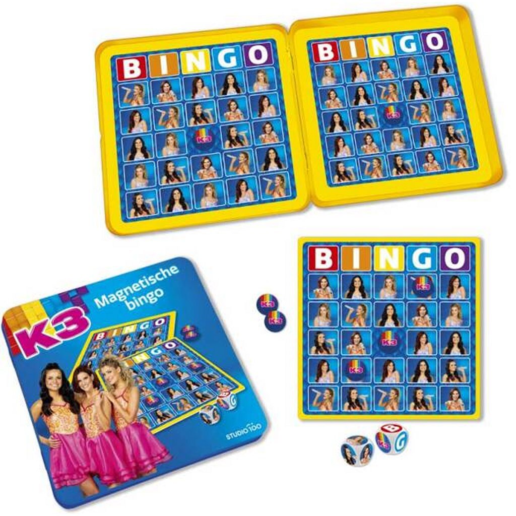 K3 Magneetspel Bingo