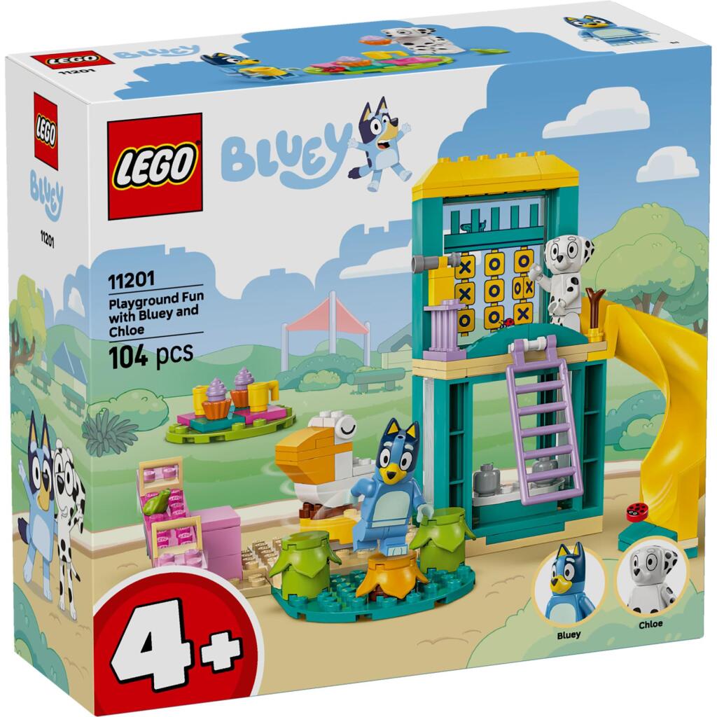 Lego Bluey 11201 Bluey en Chloe in de Speeltuin