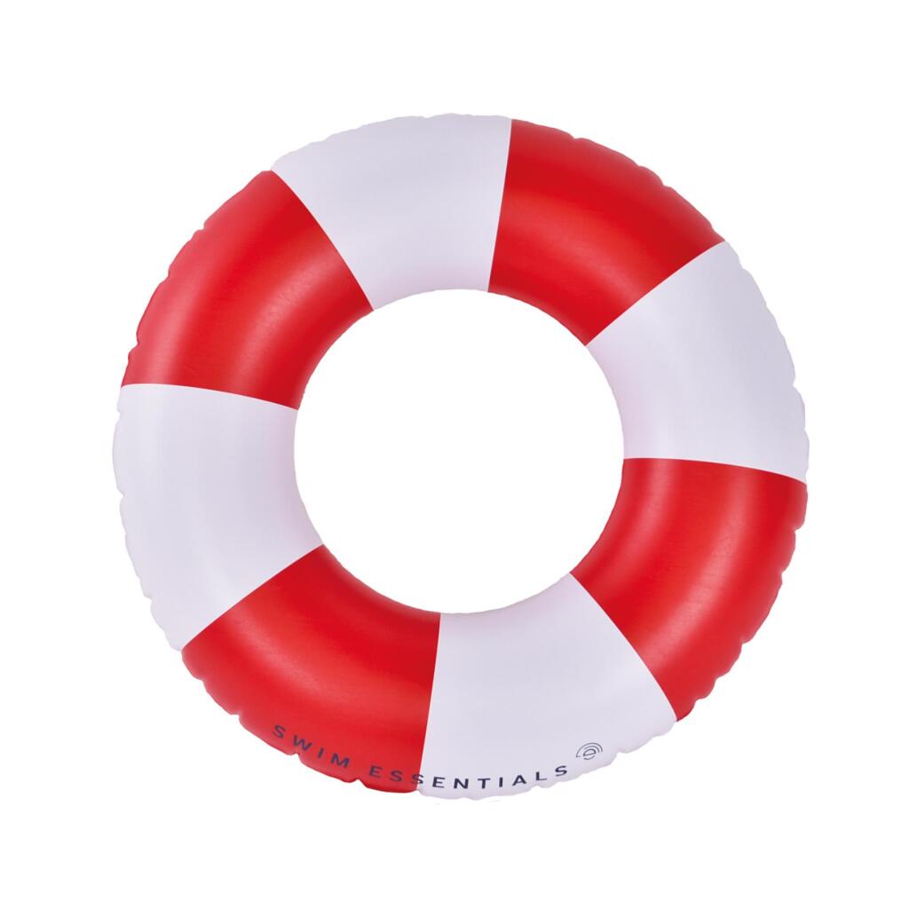 Swim Essentials Zwemring Ocean Stripes 55 cm Rood/Wit