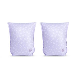 Swim Essentials Zwembandjes Luipaard 2-6 Jaar Lila
