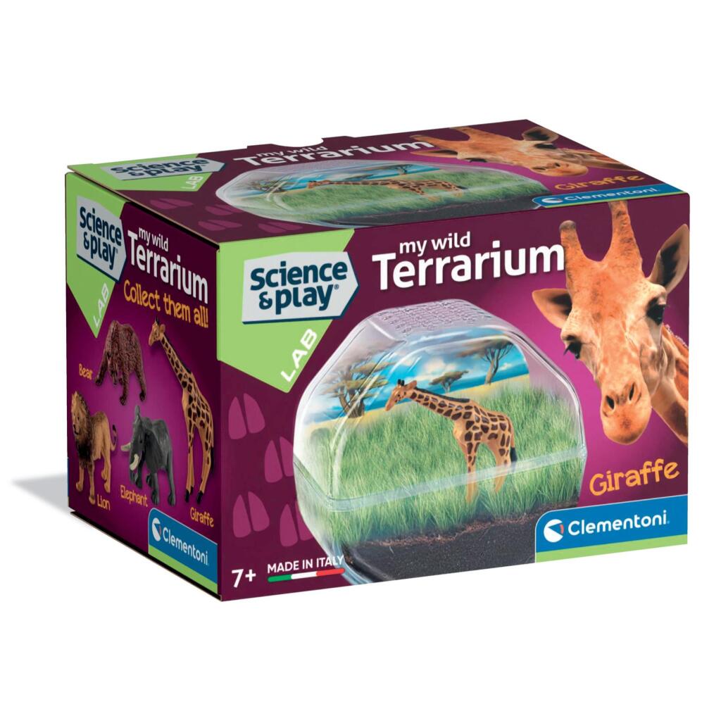 Clementoni Science & Play Wild Terrarium Giraffe