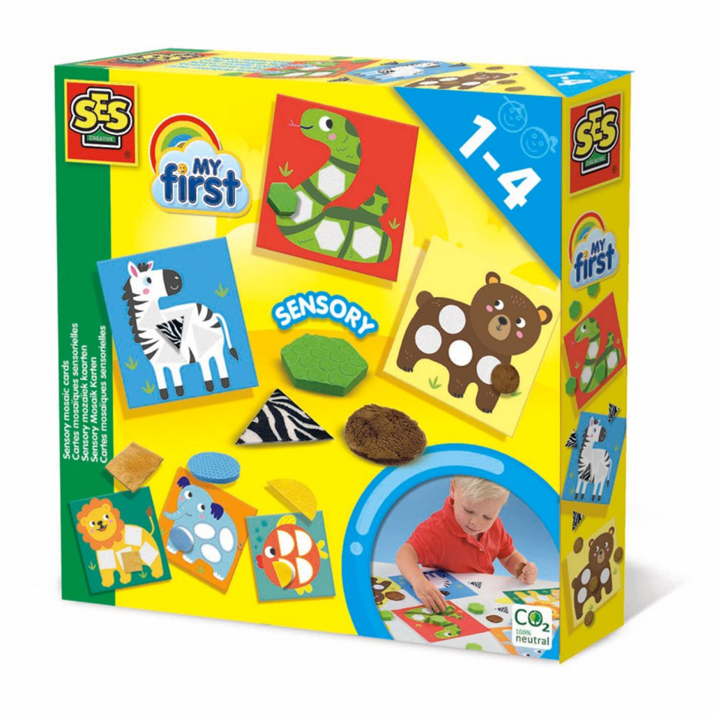 SES Creative My First Sensory Mozaïekkaarten