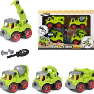 Cars & Trucks Bouwvoertuigen & Accessoires 4 Stuks