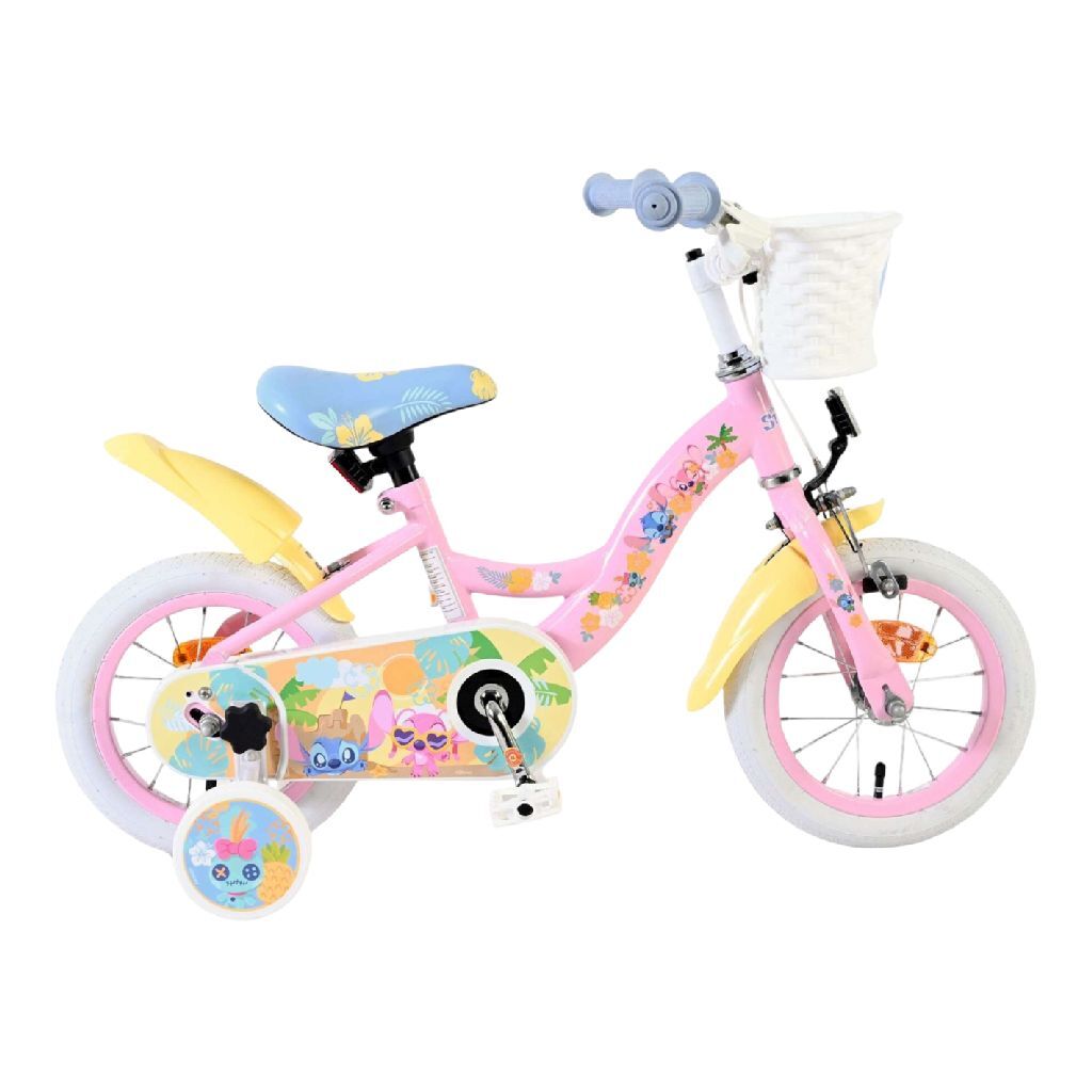 Disney Stitch Kinderfiets Roze