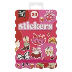 Craft ID Stickerboek met 20 Vellen