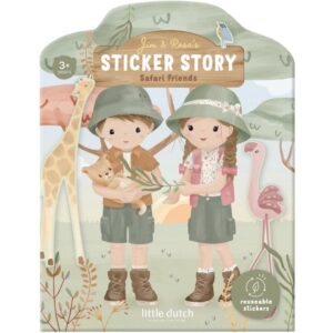 Little Dutch Stickerboek met Herbruikbare Stickers