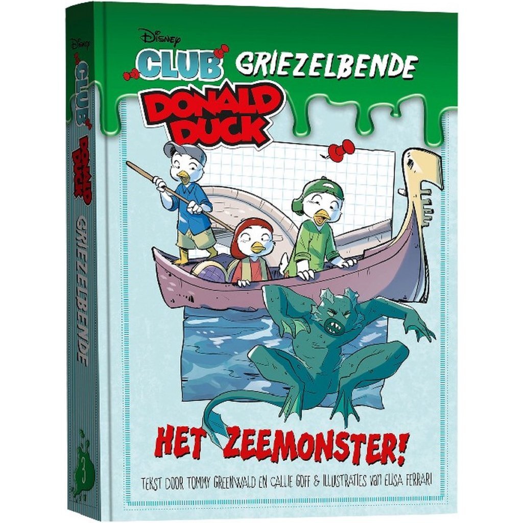 Disney Boek Club Donald Duck Griezelbende Het Zeemonster