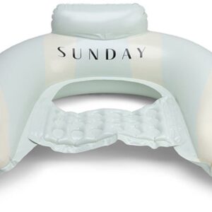 Swim Essentials float green stripe