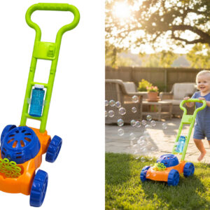 Loopwagen grasmaaier bellenblaas