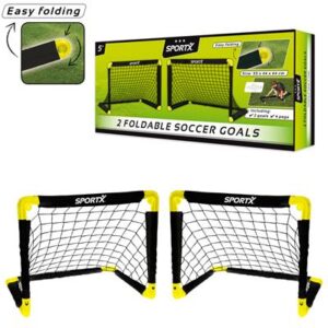 SportX voetbaldoel set 2 goals