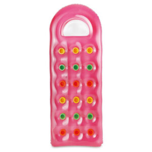 Summer waves pocket luchtbed roze